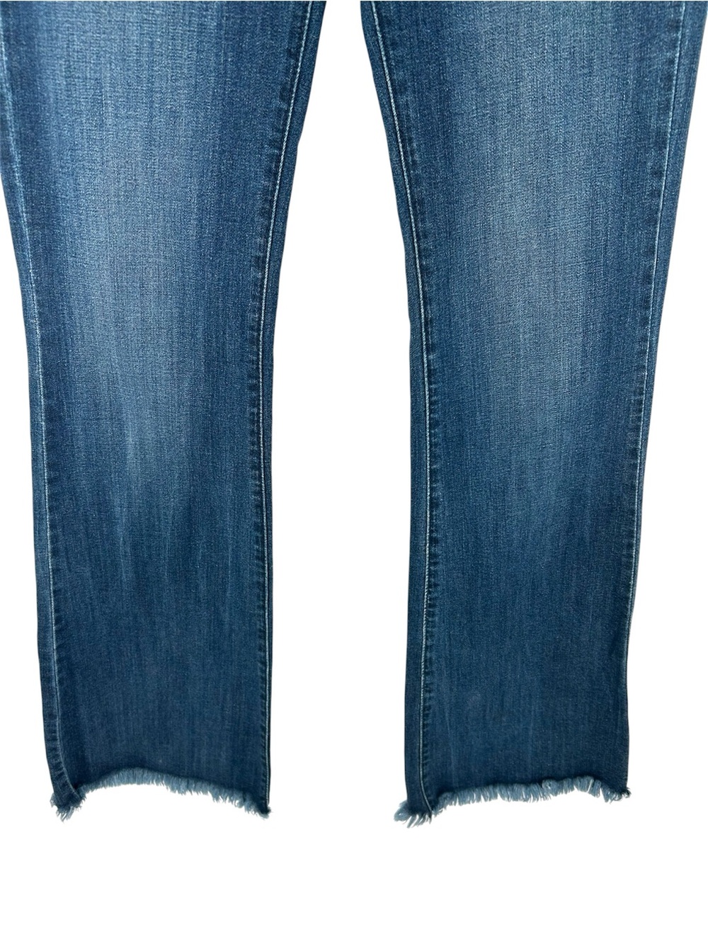 Just Black Denim JBD High Rise Stretch Frayed Hem Flare Jeans Size 27 - Picture 4 of 10